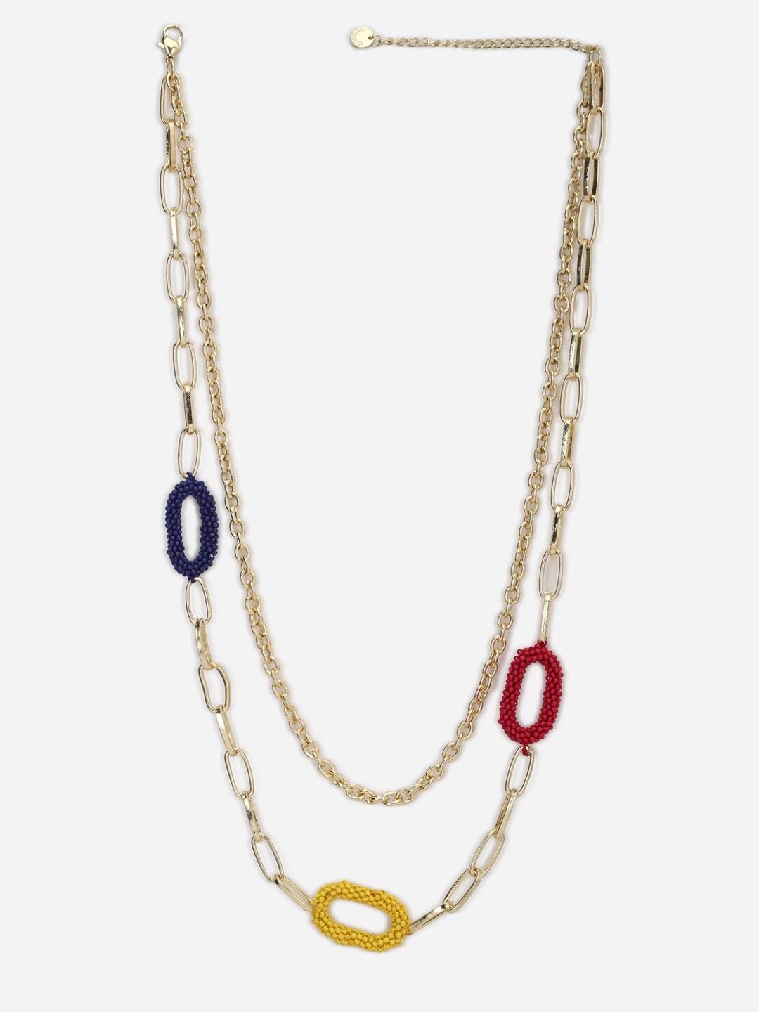 

FOREVER 21 Layered Necklace, Blue
