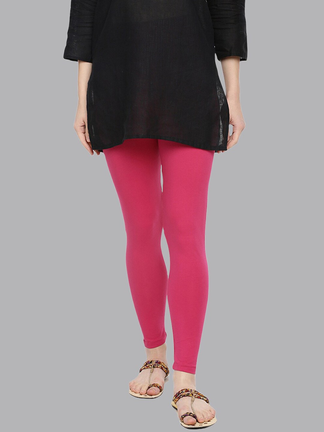 

Dollar Missy Ankle-Length Leggings, Pink