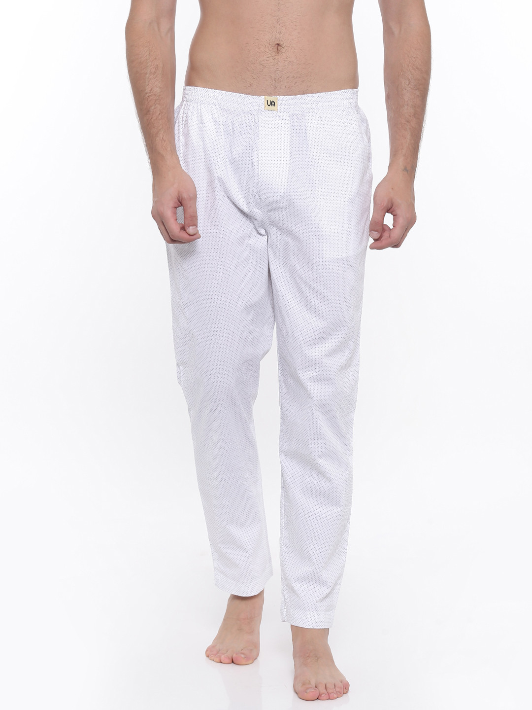 

Urban Dog White Printed Pyjamas UDPYJ13