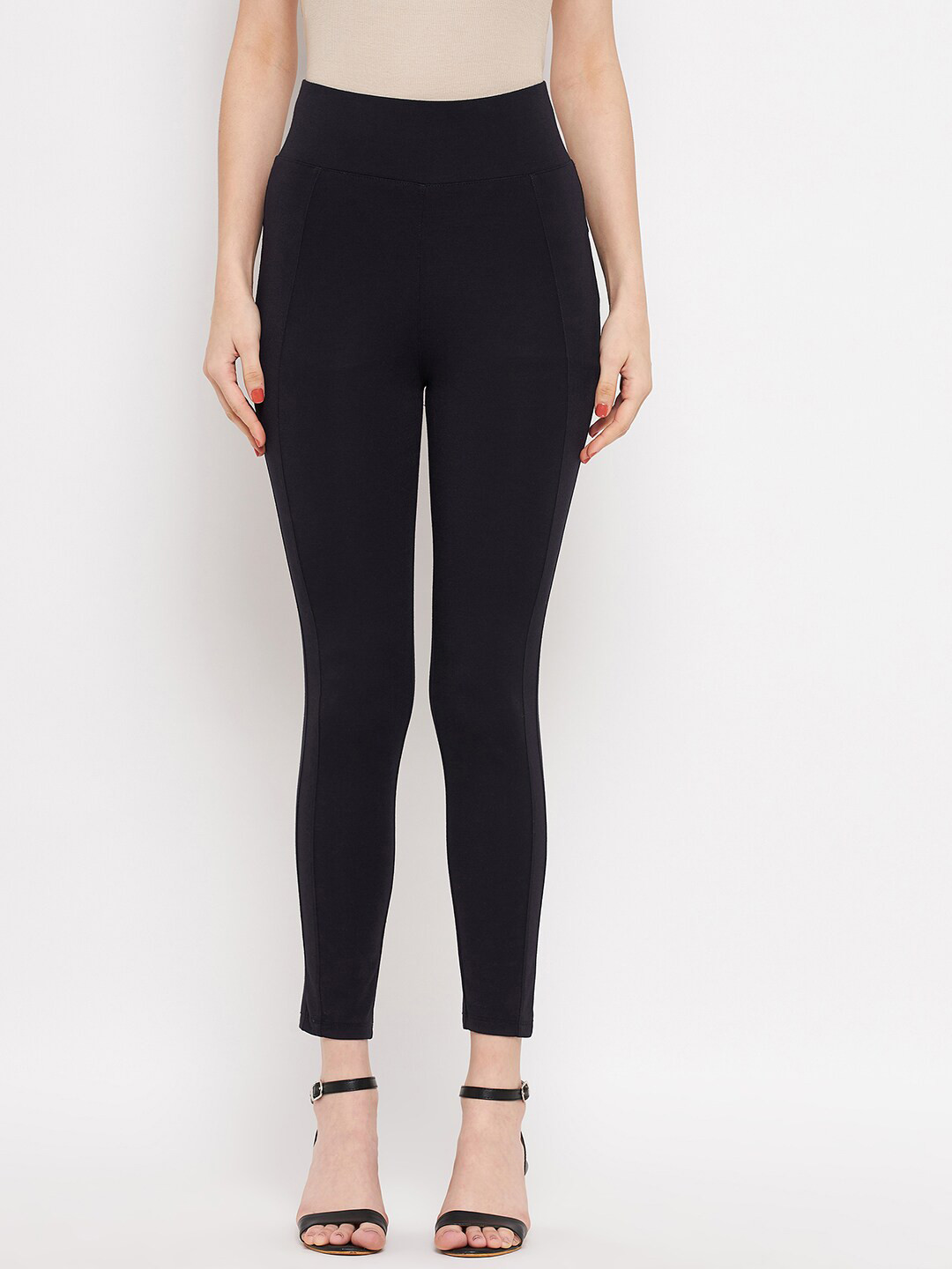

Madame Women Denim Jeggings, Navy blue