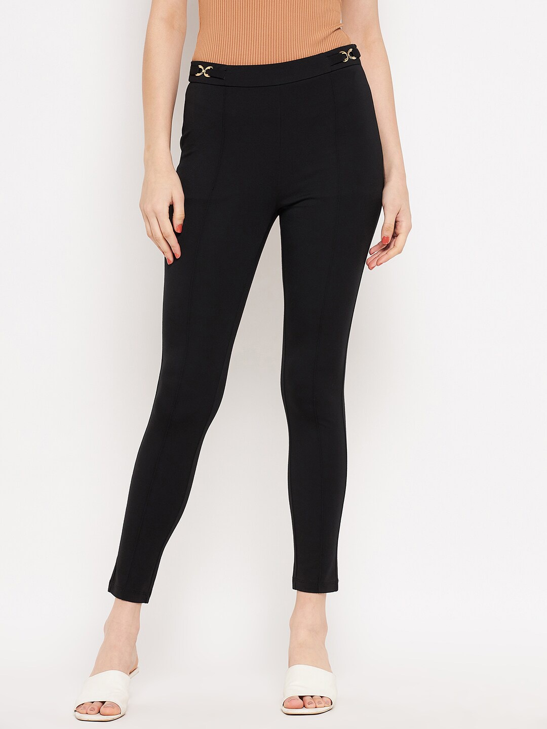 

Madame Women Denim Jeggings, Black