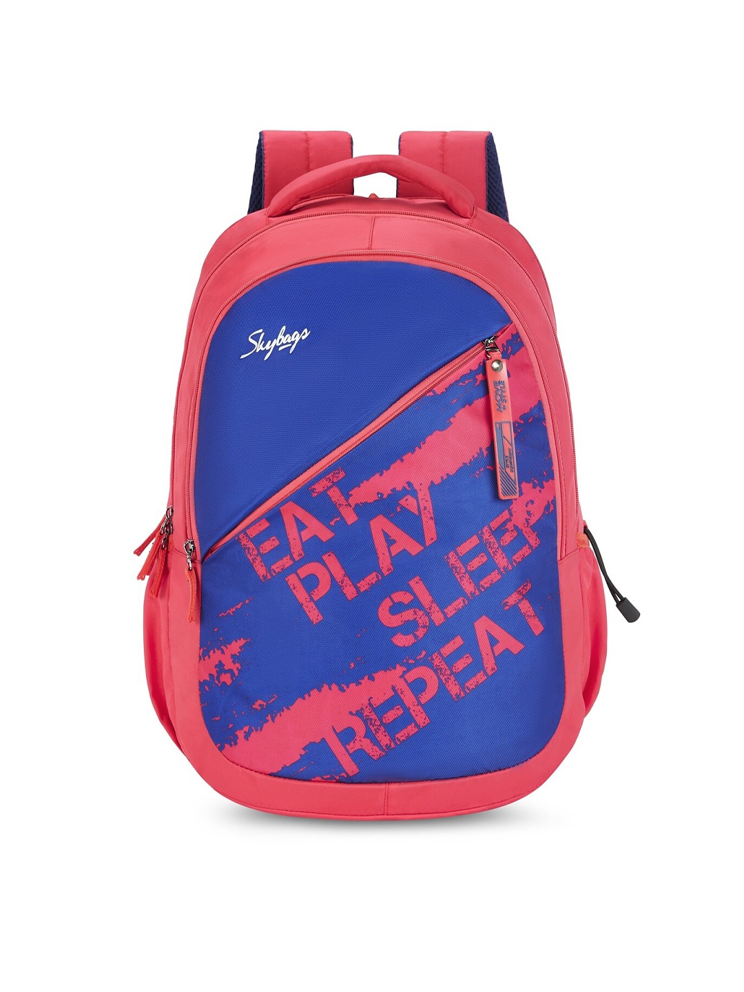 

Skybags Colourblocked Backpack, Red