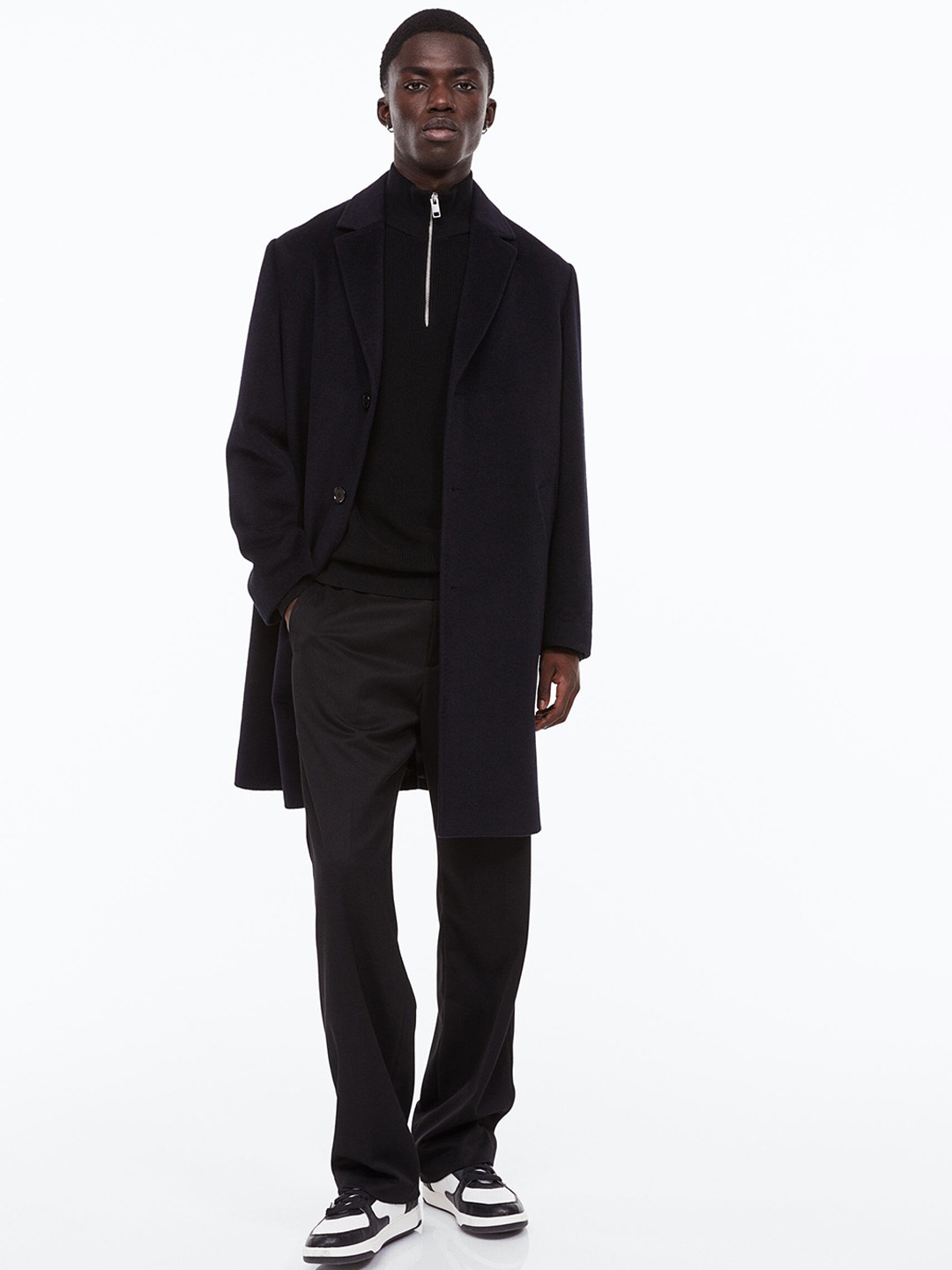 

H&M Men Essentials No 1: THE COAT, Navy blue