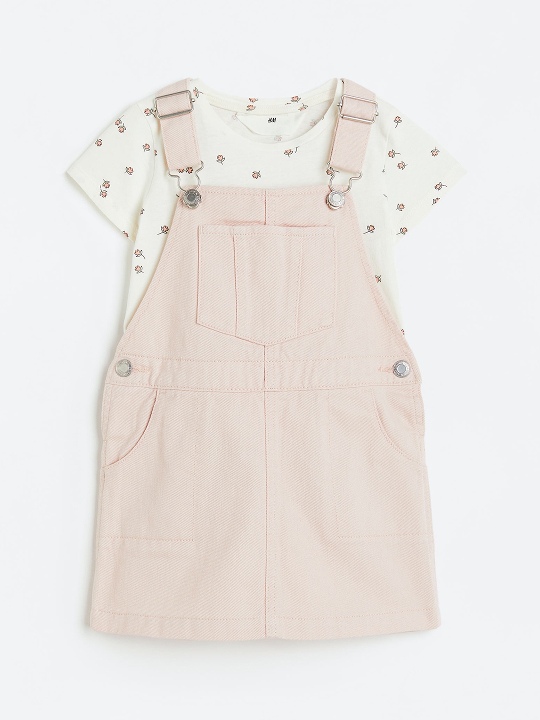 

H&M Girls 2-Piece Cotton Set, Pink