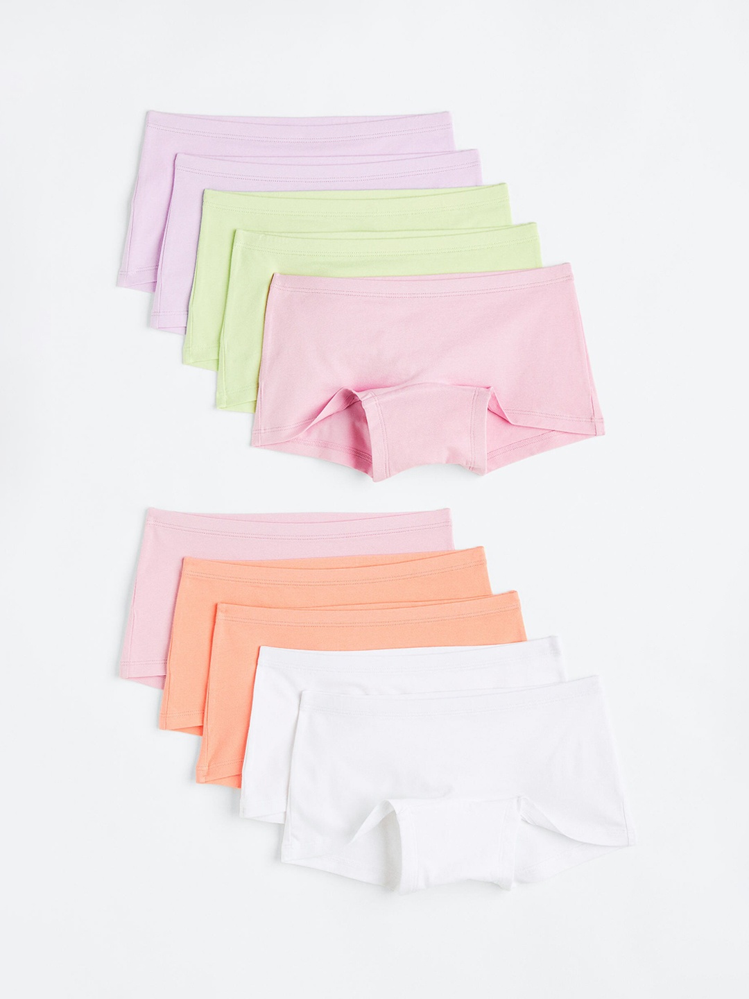 

H&M Girls 10-Pack Boxer Briefs 0805182016, Green