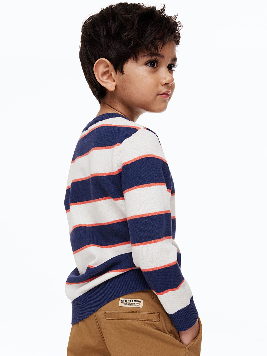 

H&M Boys Relaxed Fit Cotton chinos, Beige