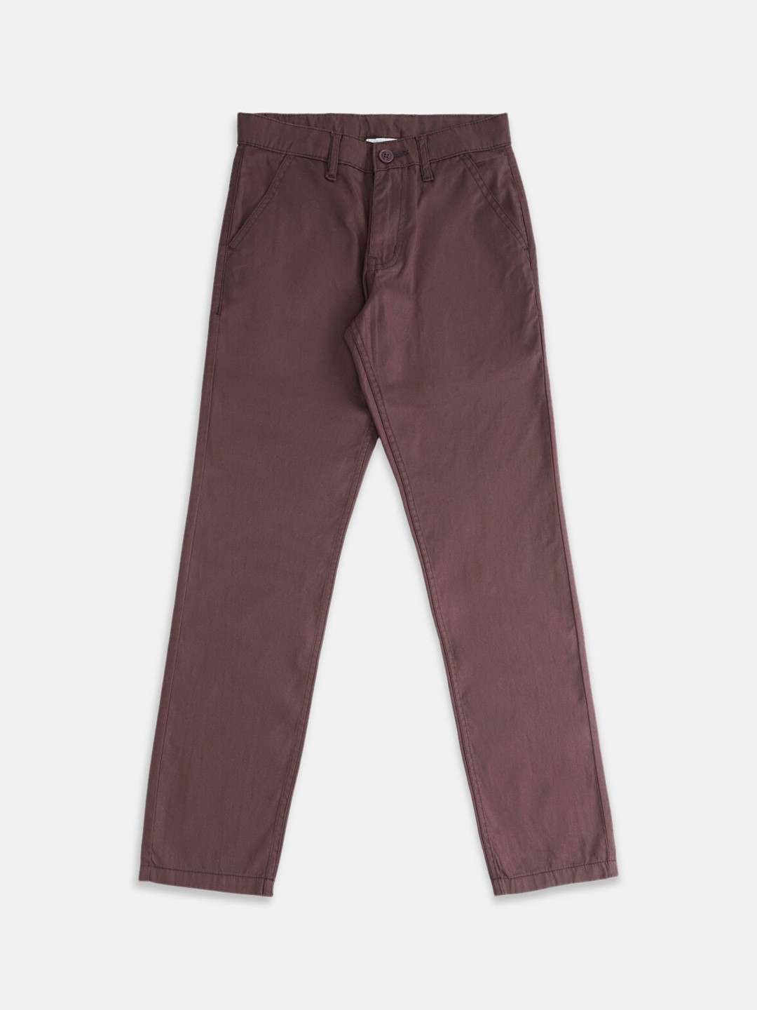 

Pantaloons Junior Boys Cotton Chinos Trousers, Blue