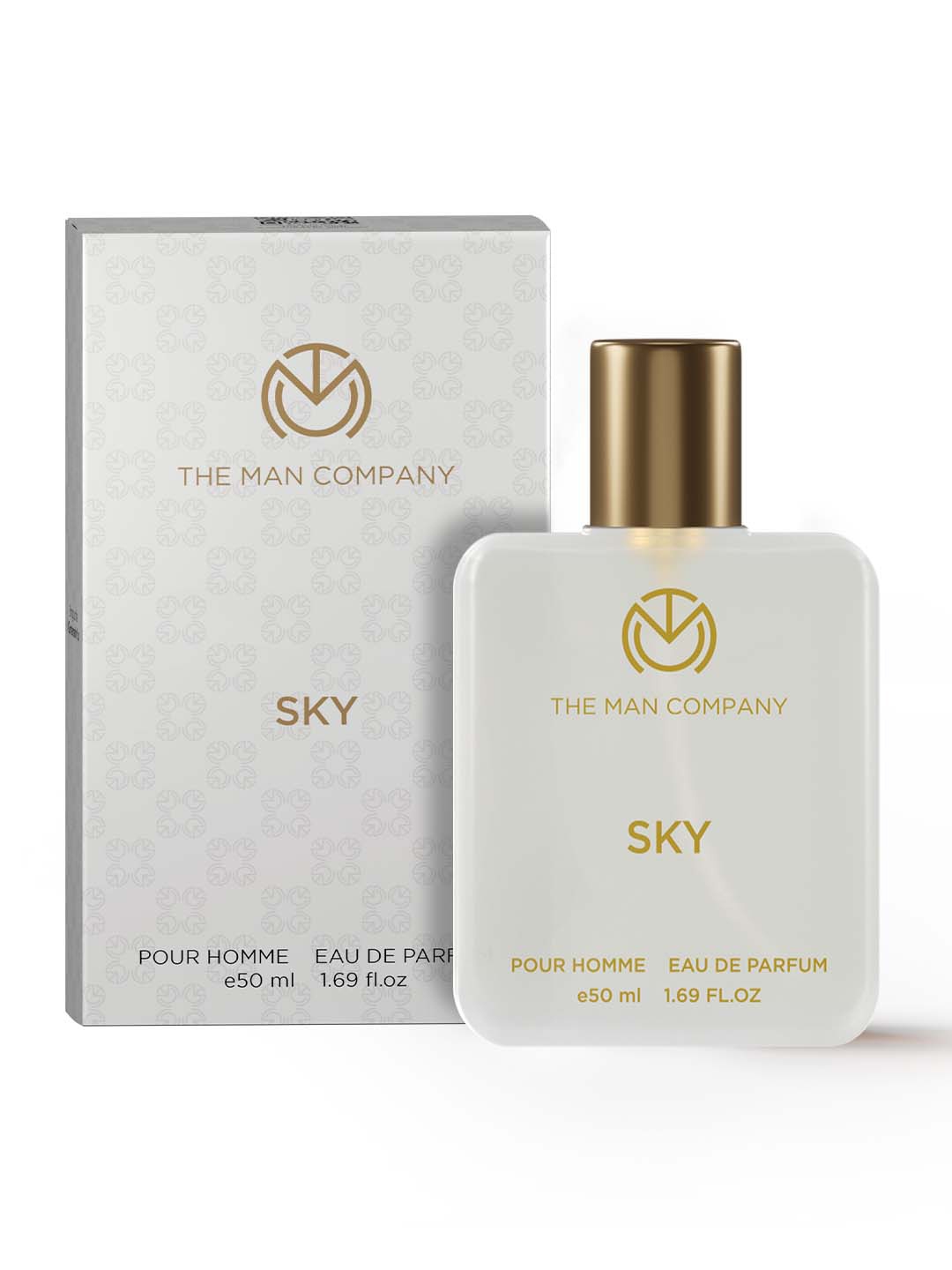

THE MAN COMPANY Sky Pour Homme Long Lasting Eau De Parfum - 50 ml, White