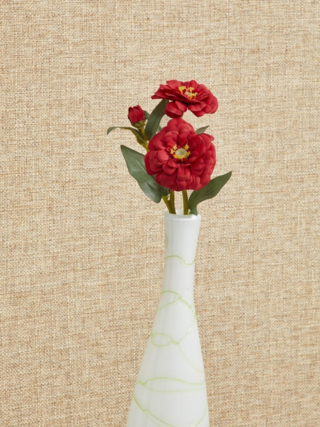 

Home Centre Red Orbis Contour Artificial Flower