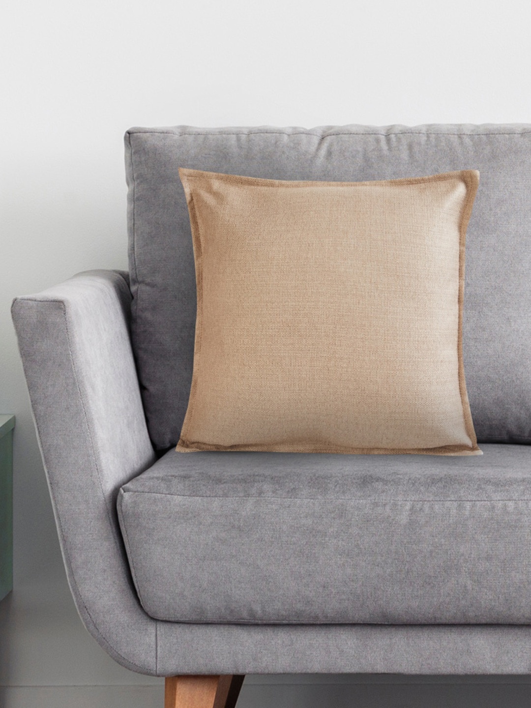 

Home Centre Aspen Brown Solid Woven Pre-Filled Cushion
