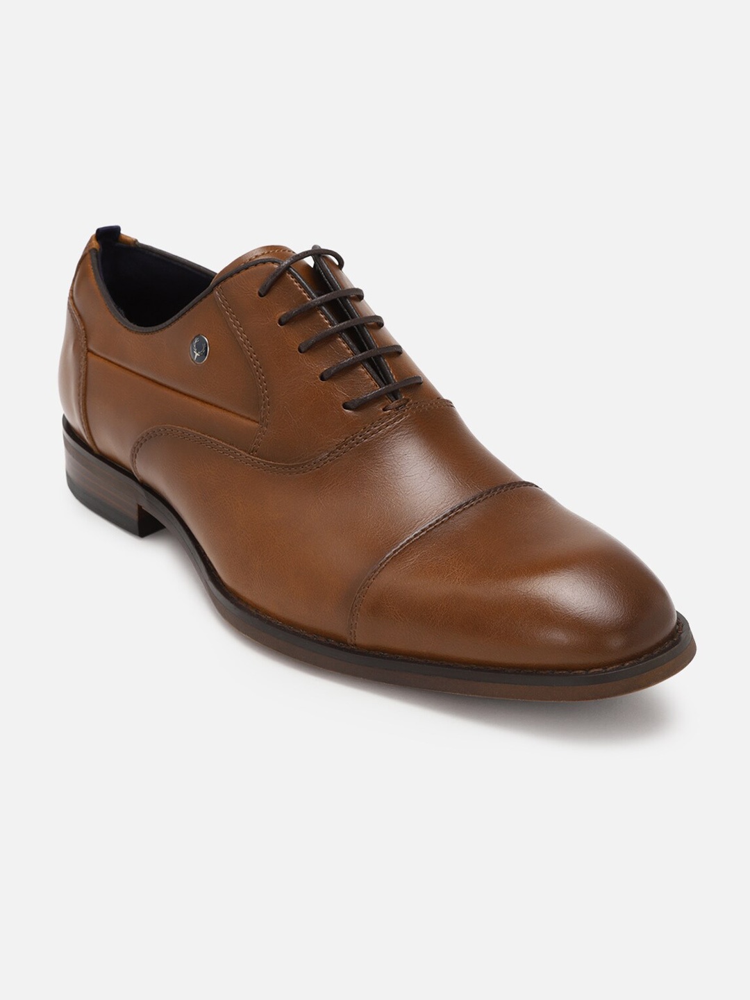 

Allen Solly Men Leather Formal Derbys, Brown