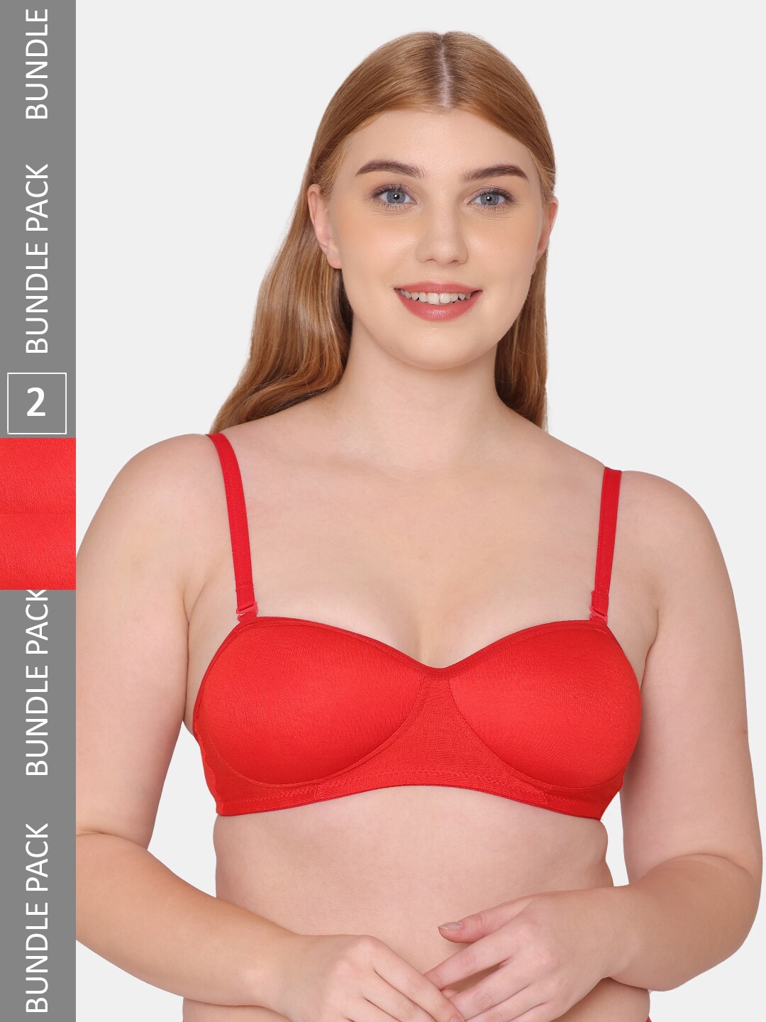 

KOMLI Bra Lightly Padded, Red