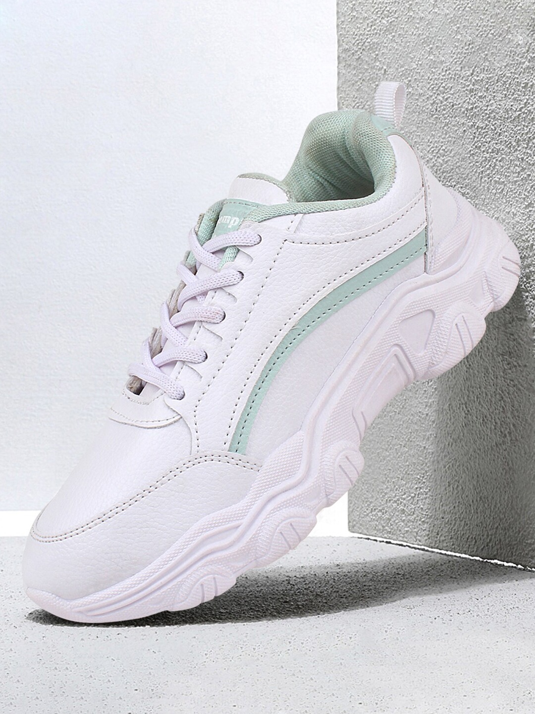 

Champs Women Mesh Running Non-Marking Shoes, White