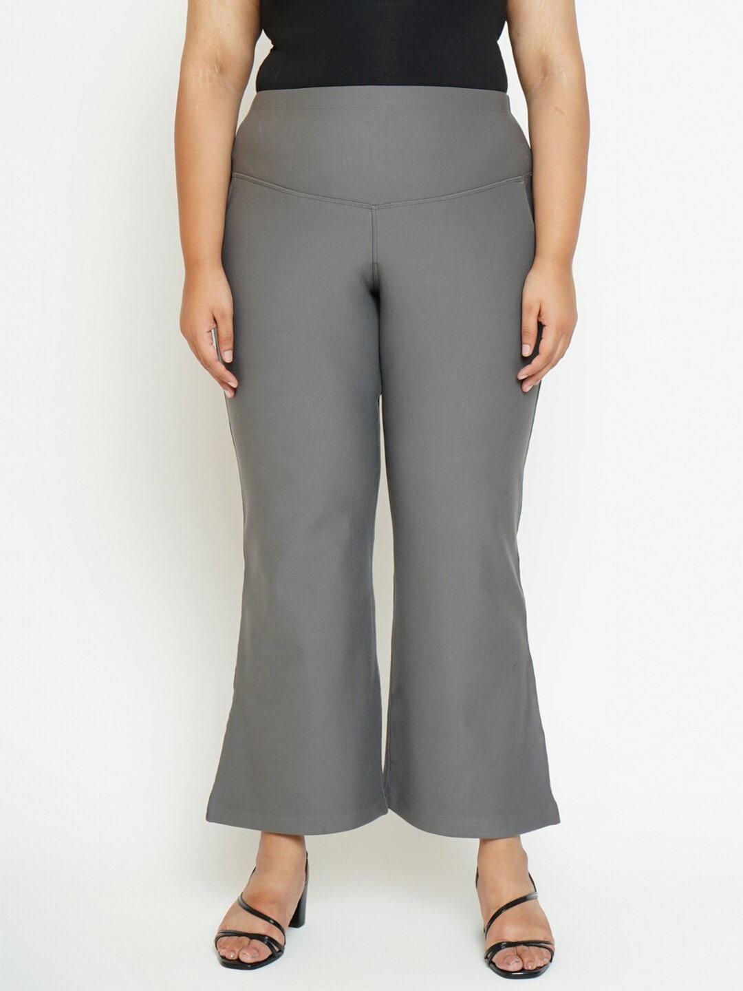 

Amydus Women Plus Size Tummy Shaper Jeggings, Grey