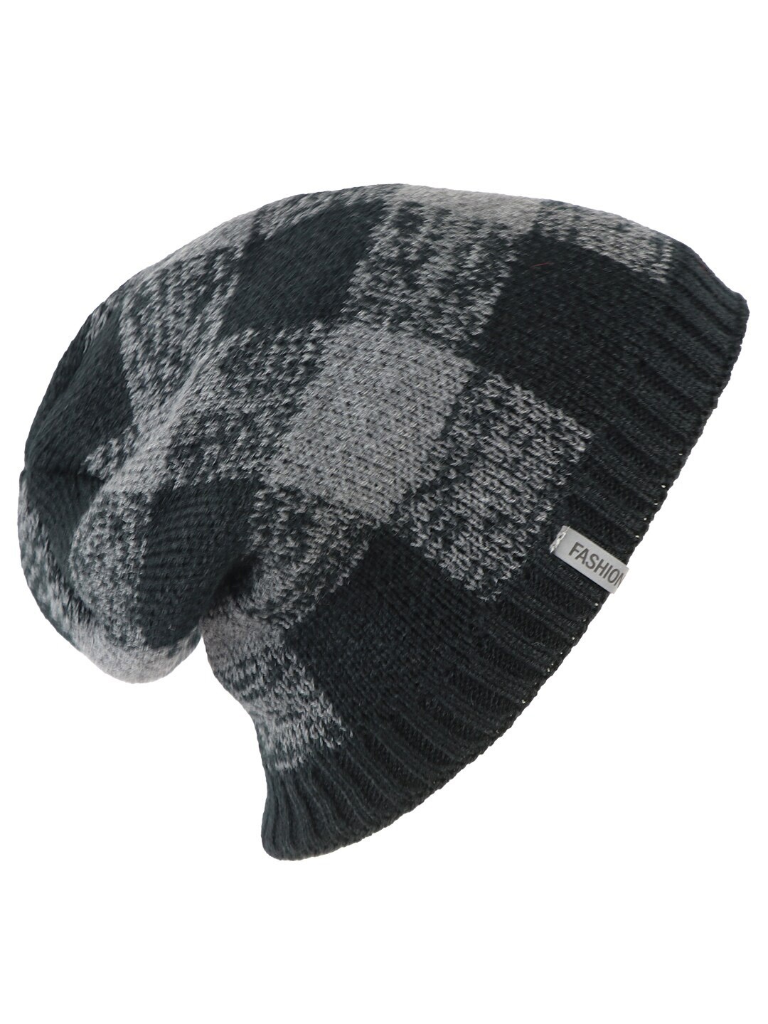 

Bunnywave Woolen Neck Warmer & Stylish Cap, Black