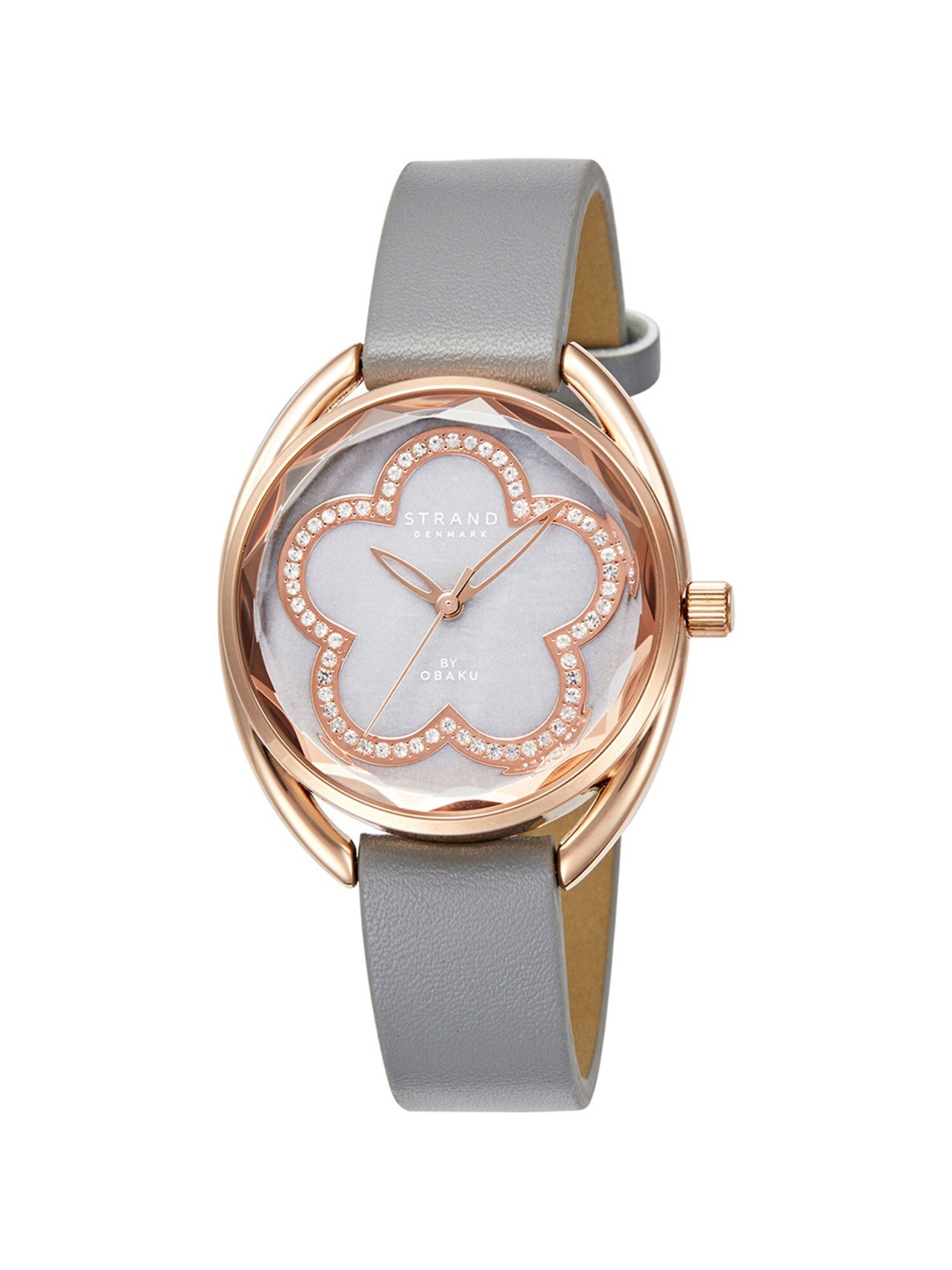 

STRAND BY OBAKU Women Bracelet Style Straps Analogue Watch S734LXVJVJ, Grey