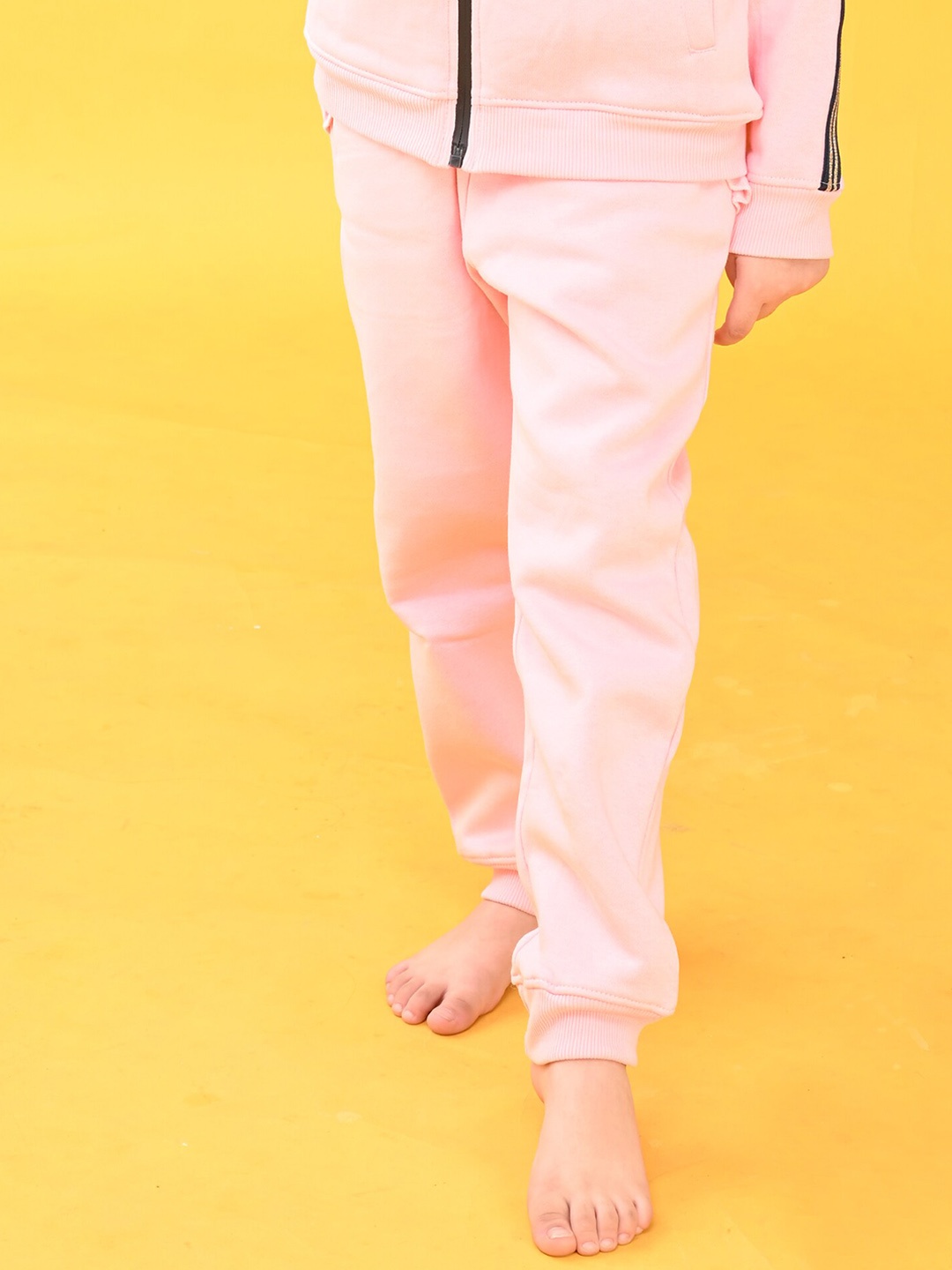 

Anthrilo Girls Fleece Joggers, Pink