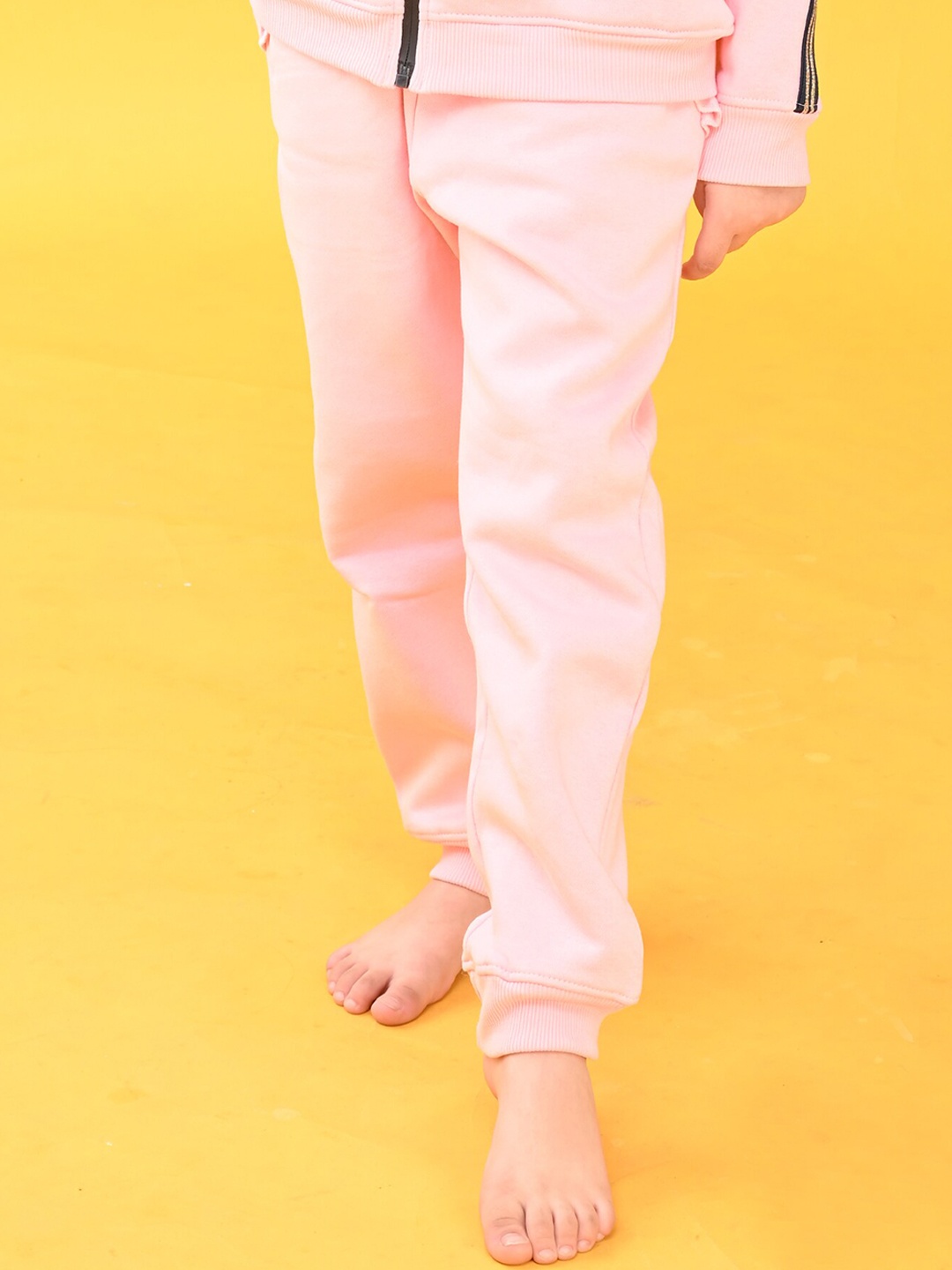 

Anthrilo Girls Fleece Jogger, Pink