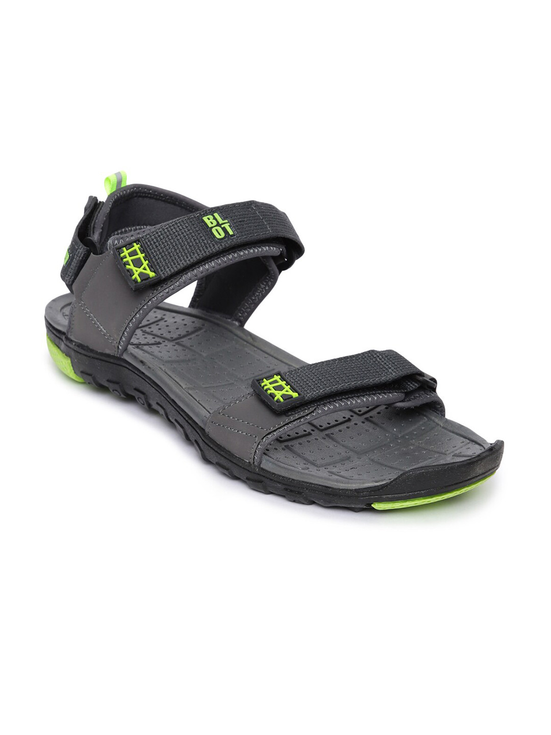 

Paragon Men Solid Sports Sandals, Grey