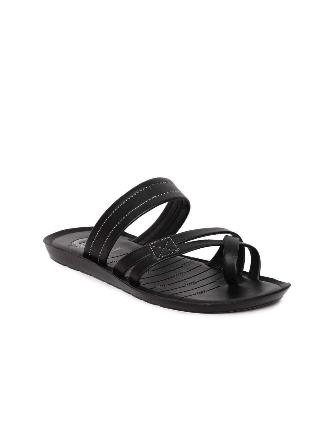 

Paragon Men Solid Comfort Sandals, Brown