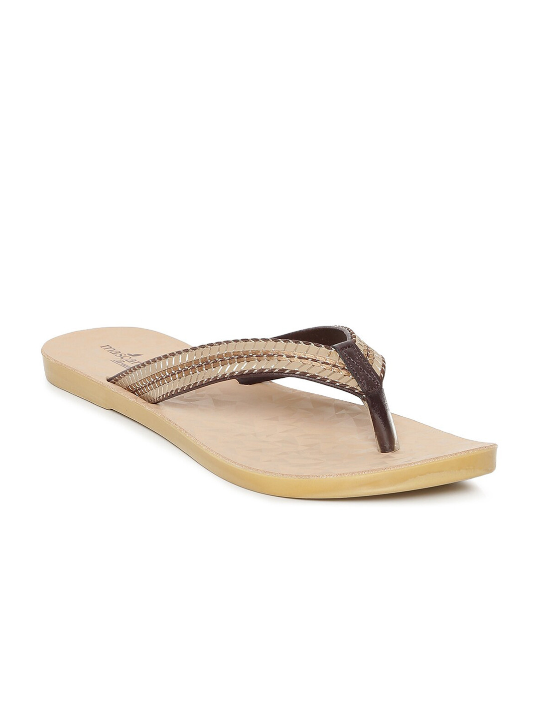 

Paragon Women Thong Flip-Flops, Brown