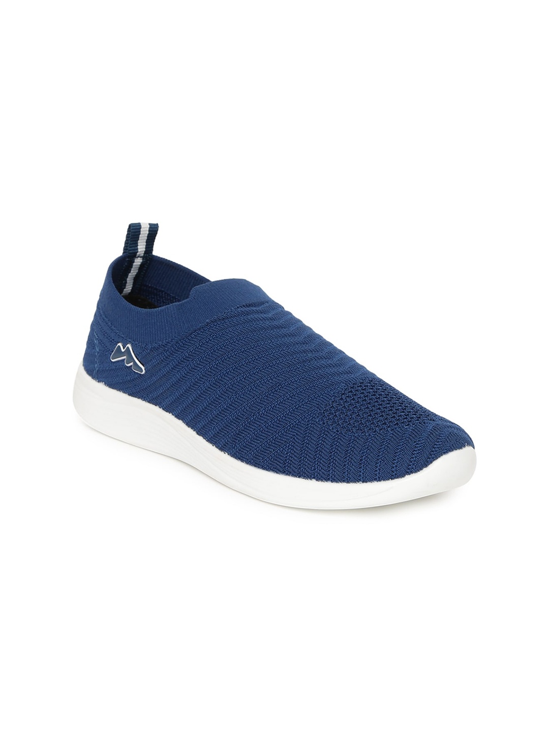 

Paragon Women Woven Design Slip-On Sneakers, Blue