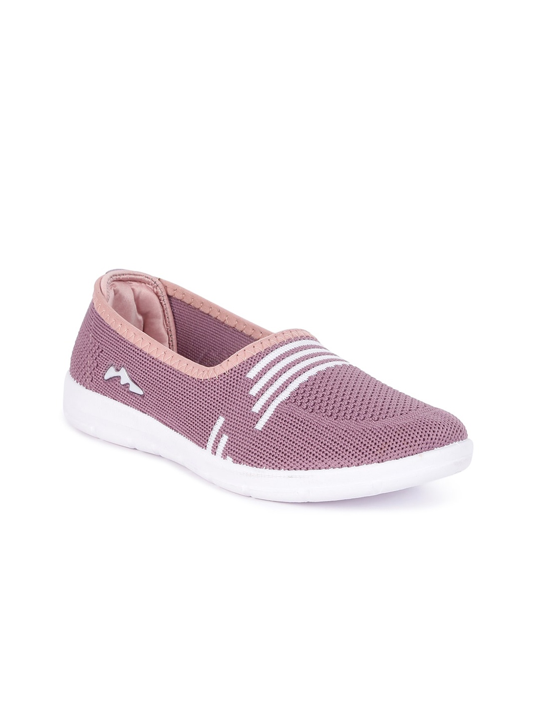 

Paragon Women Woven Design Slip-On Sneakers, Lavender