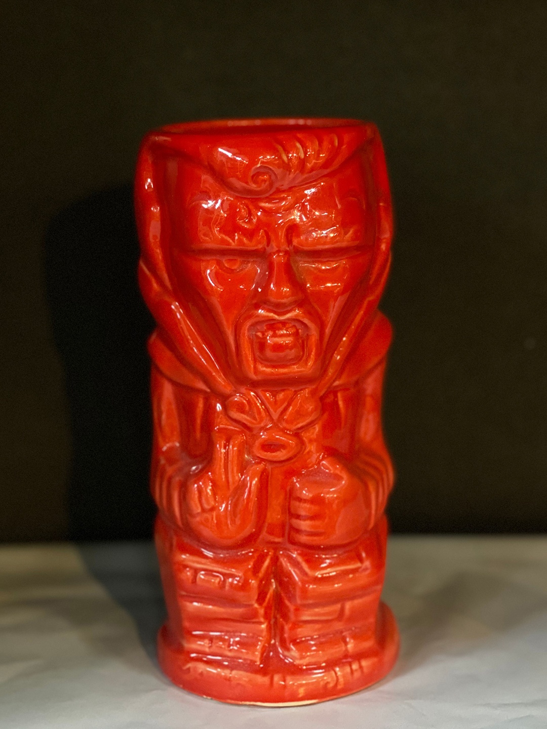 

Folkstorys Jantar Mantar Red Ceramic Beer Mug
