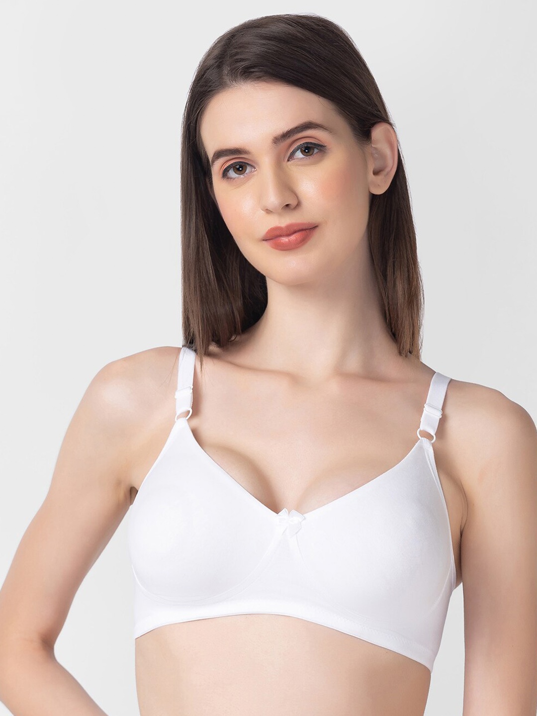 

Candyskin Non Padded Cotton Bra, White