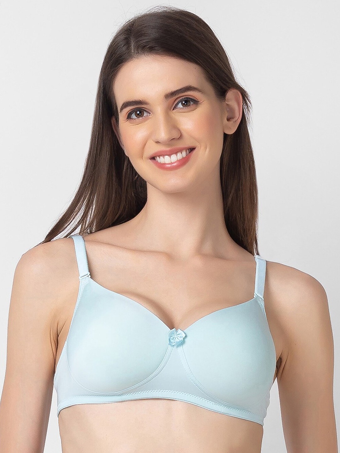 

Candyskin Non-Wired Lightly Padded Dry-Fit Everyday Bra, Blue