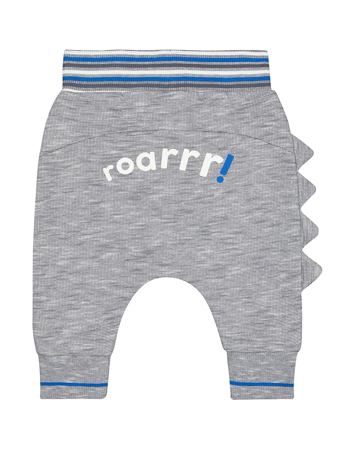 

mothercare Boys Striped Cotton Joggers, Grey