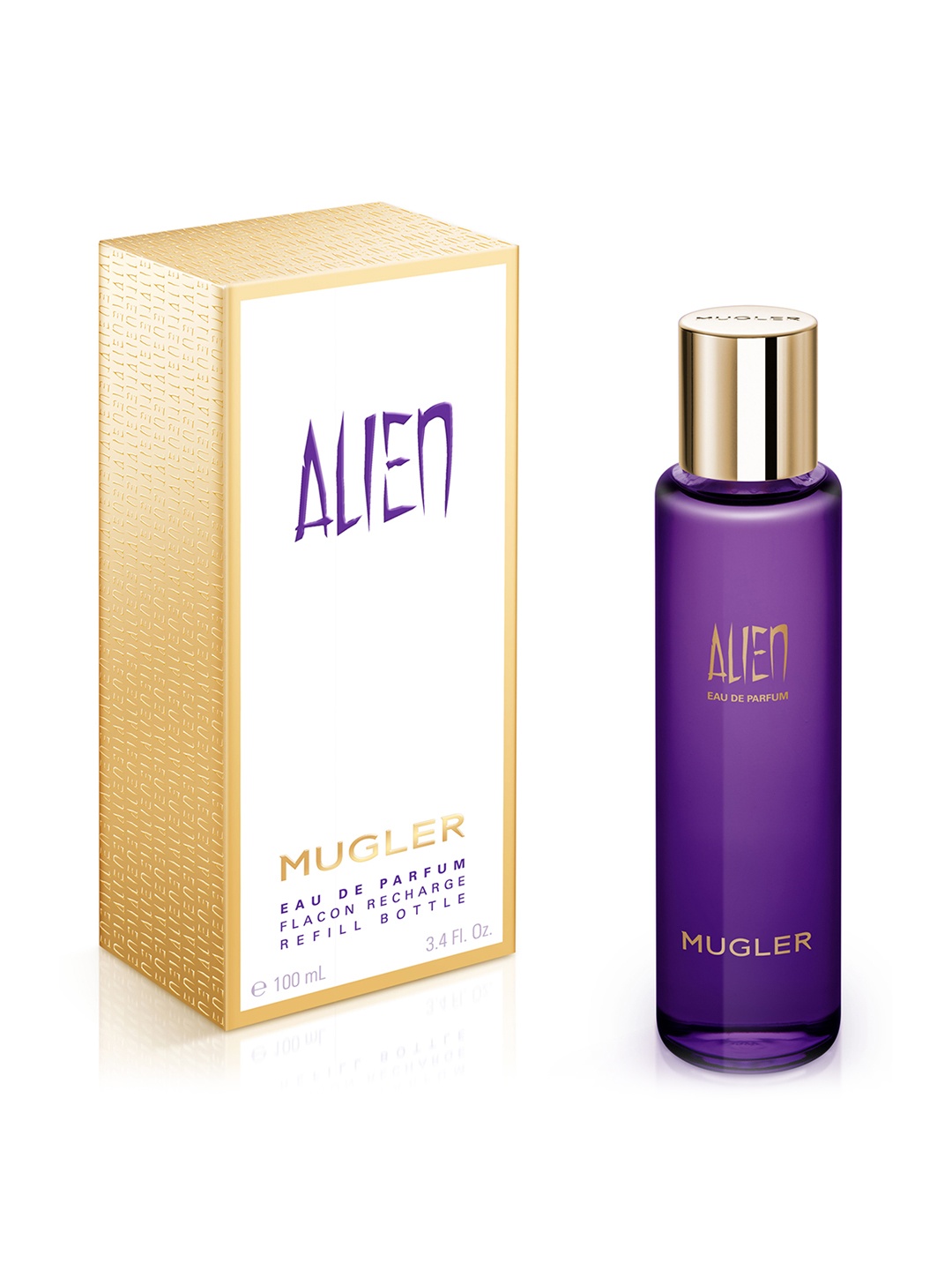 

MUGLER Women Alien Eau de Parfum Refill Bottle - 100ml, Purple