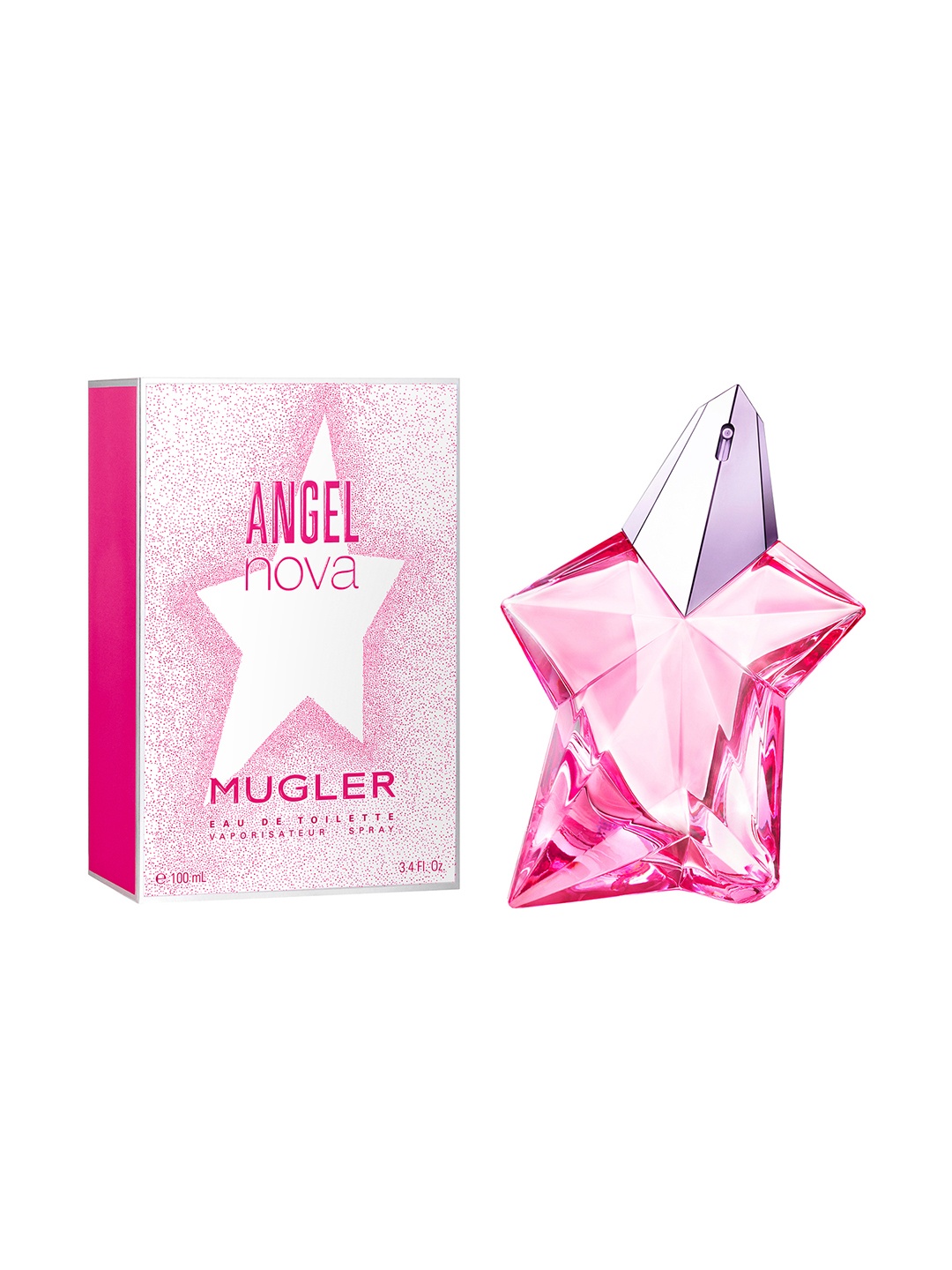 

MUGLER Women Angel Nova Eau de Toilette - 100ml, Pink