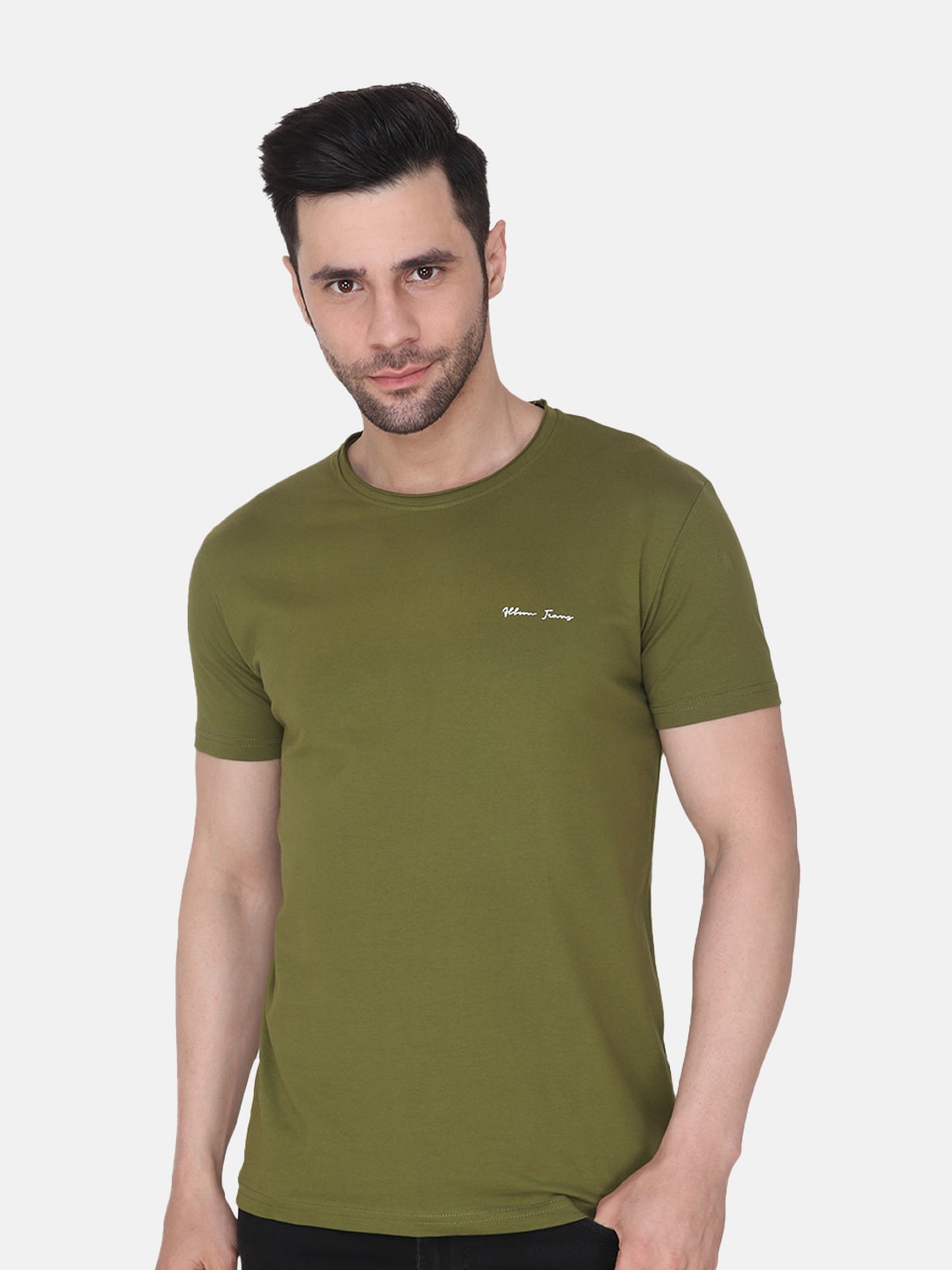 

Albion Men Cotton T-shirt, Green