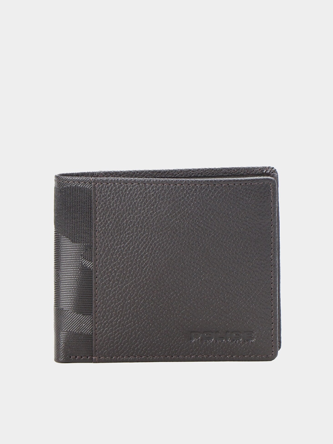 

Police Men Brown Leather Two Fold Wallet