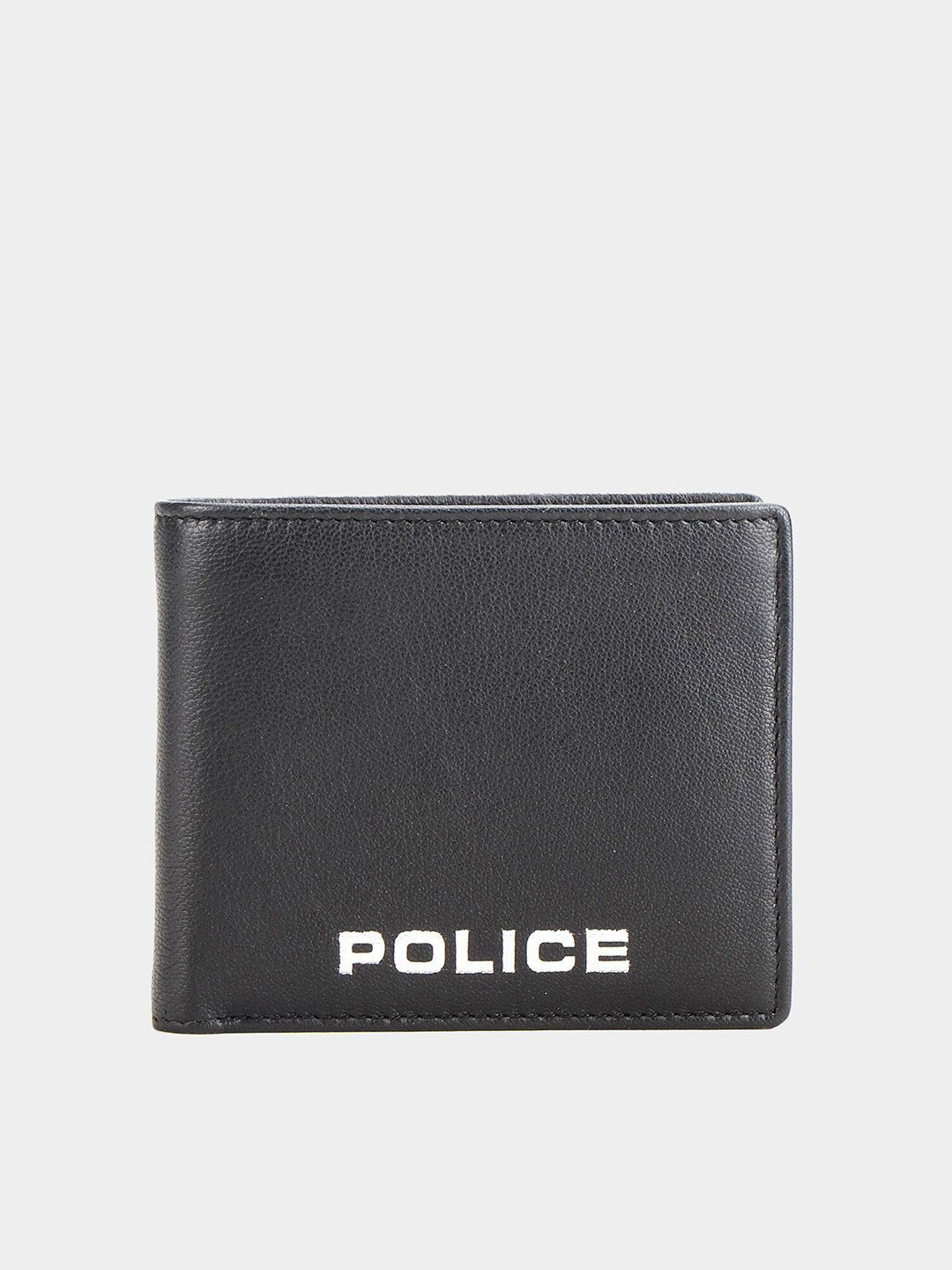 

Police Men Leather Two Fold Wallet, Black