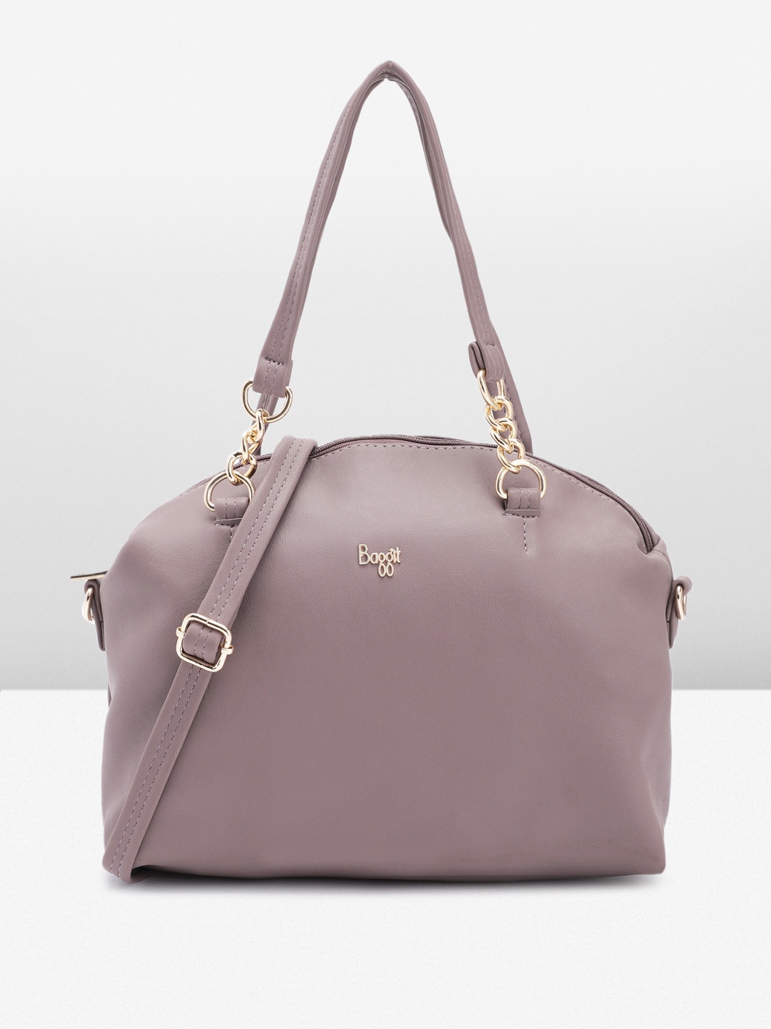 

Baggit Women Solid Shoulder Bag, Pink