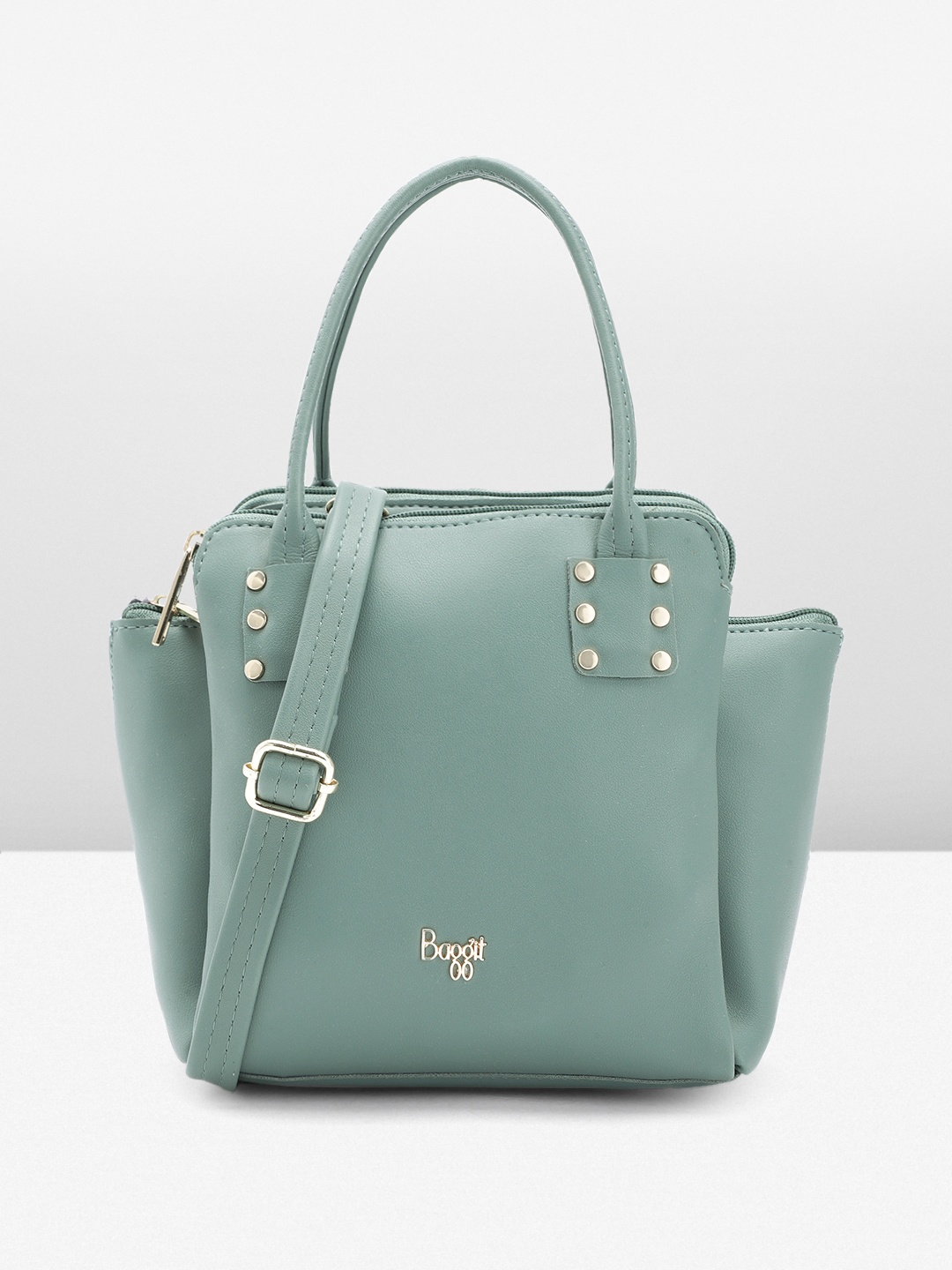 

Baggit Structured Handheld Bag, Blue