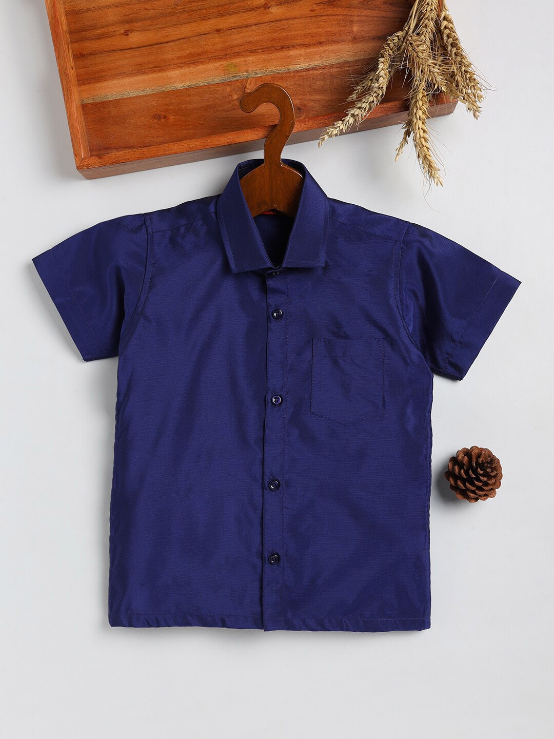 

JBN Creation Boys Premium Ethnic Shirt, Navy blue