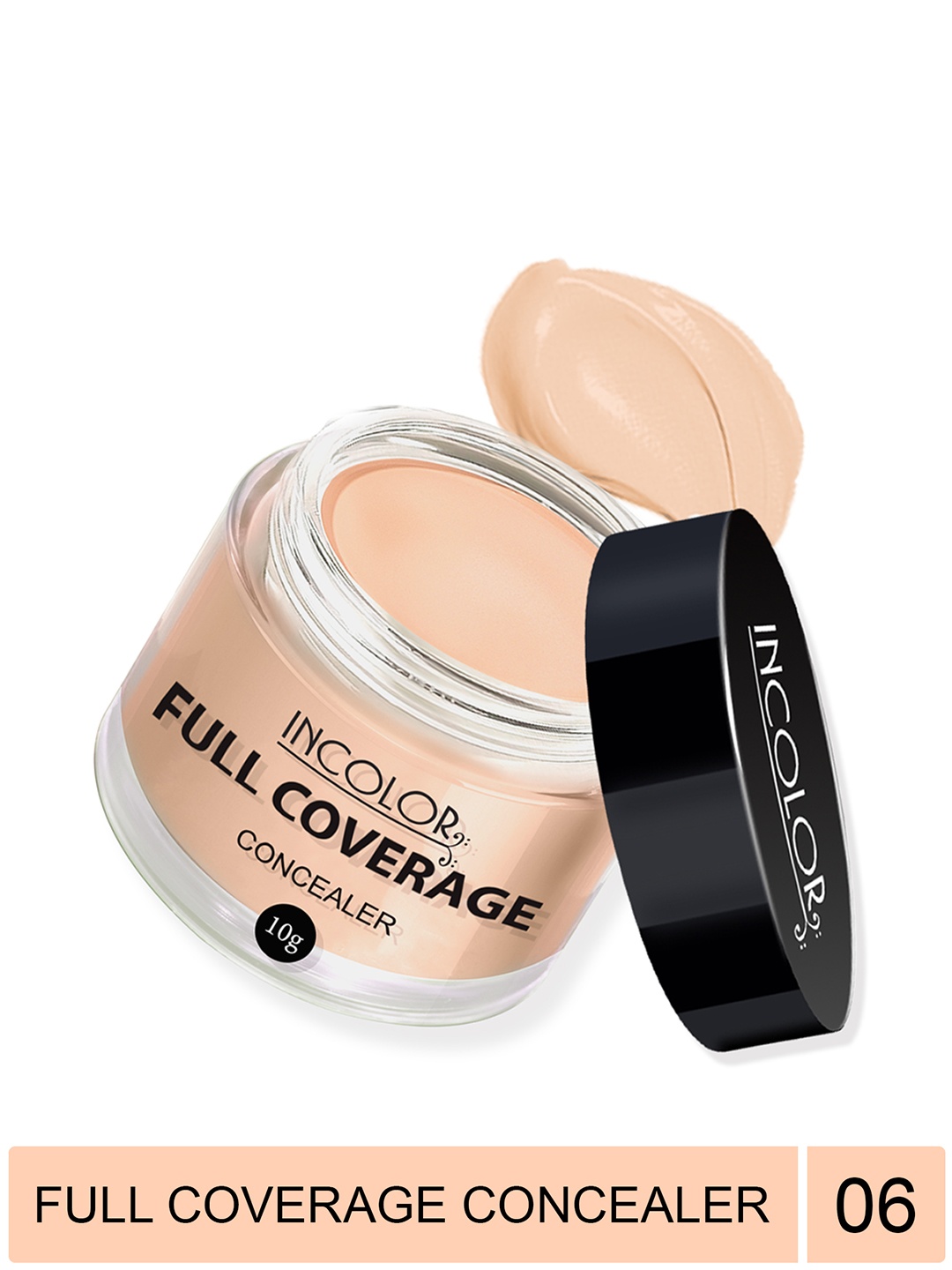 INCOLOR Full Coverage Lightweight Concealer 10 g - Camel Brown 06
