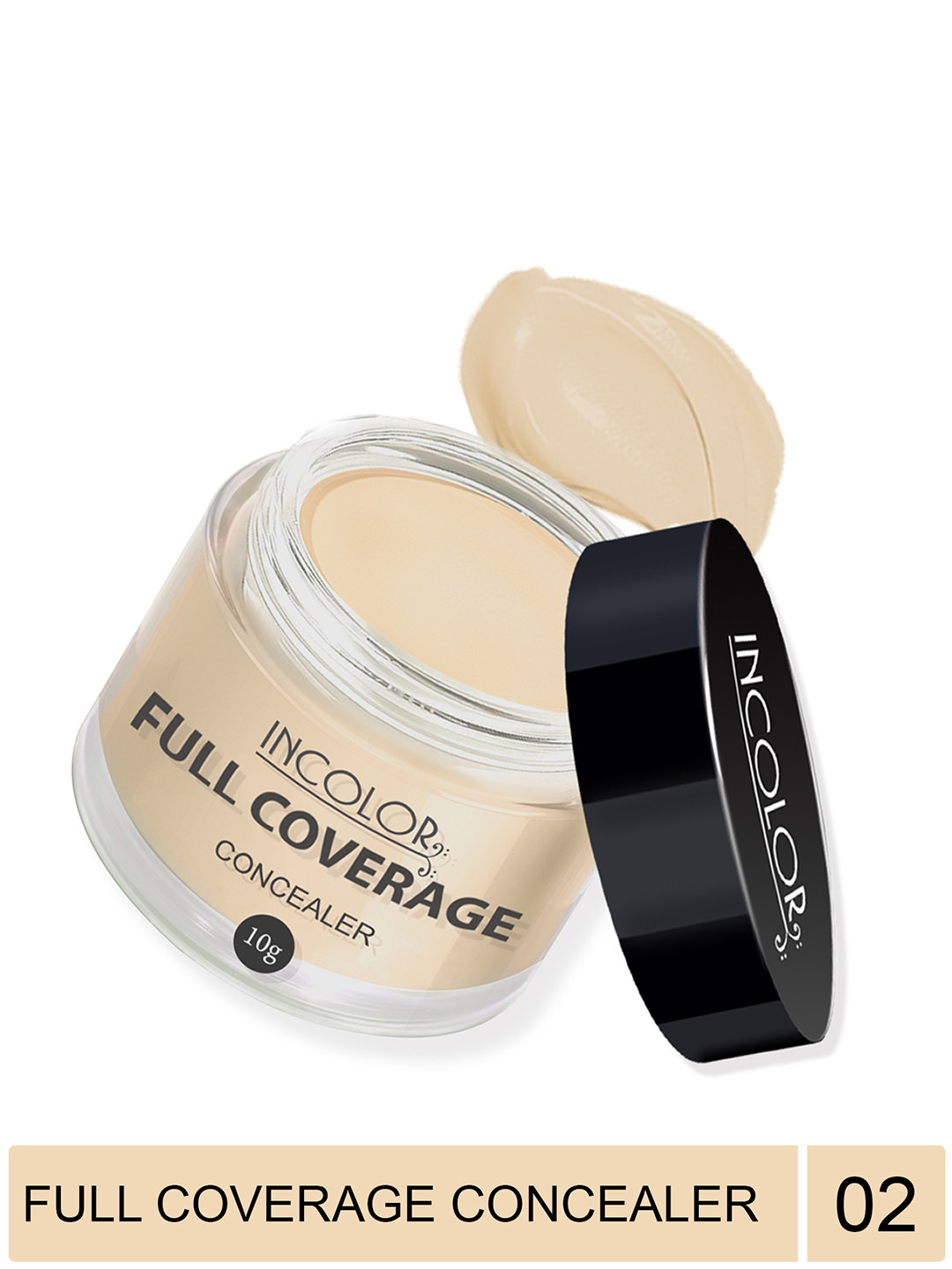 

INCOLOR Full Coverage Lightweight Concealer 10 g - Cream 02