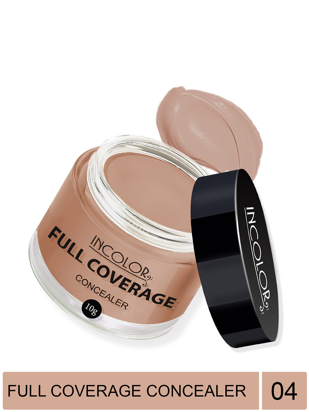 

INCOLOR Full Coverage Lightweight Concealer 10 g - Brown 04