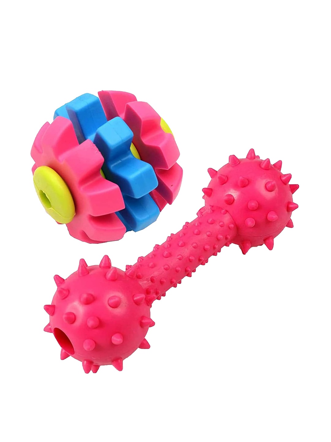 

Emily pets Set Of 2 Chew Pet Toys, Pink