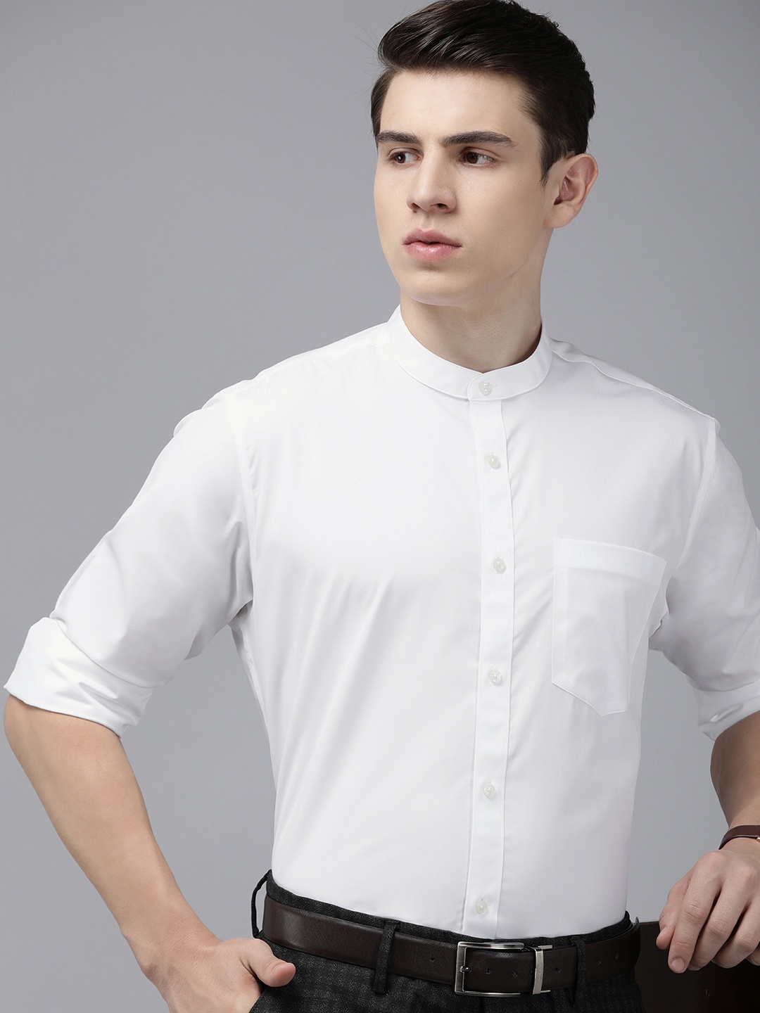 

Van Heusen Custom Pure Cotton Formal Shirt, White