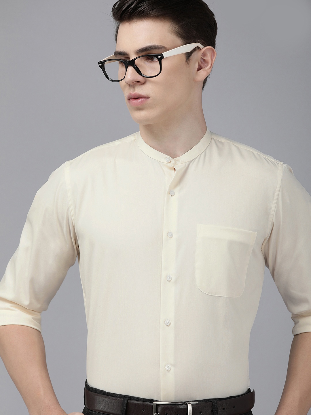 

Van Heusen Slim Fit Pure Cotton Formal Shirt, Cream