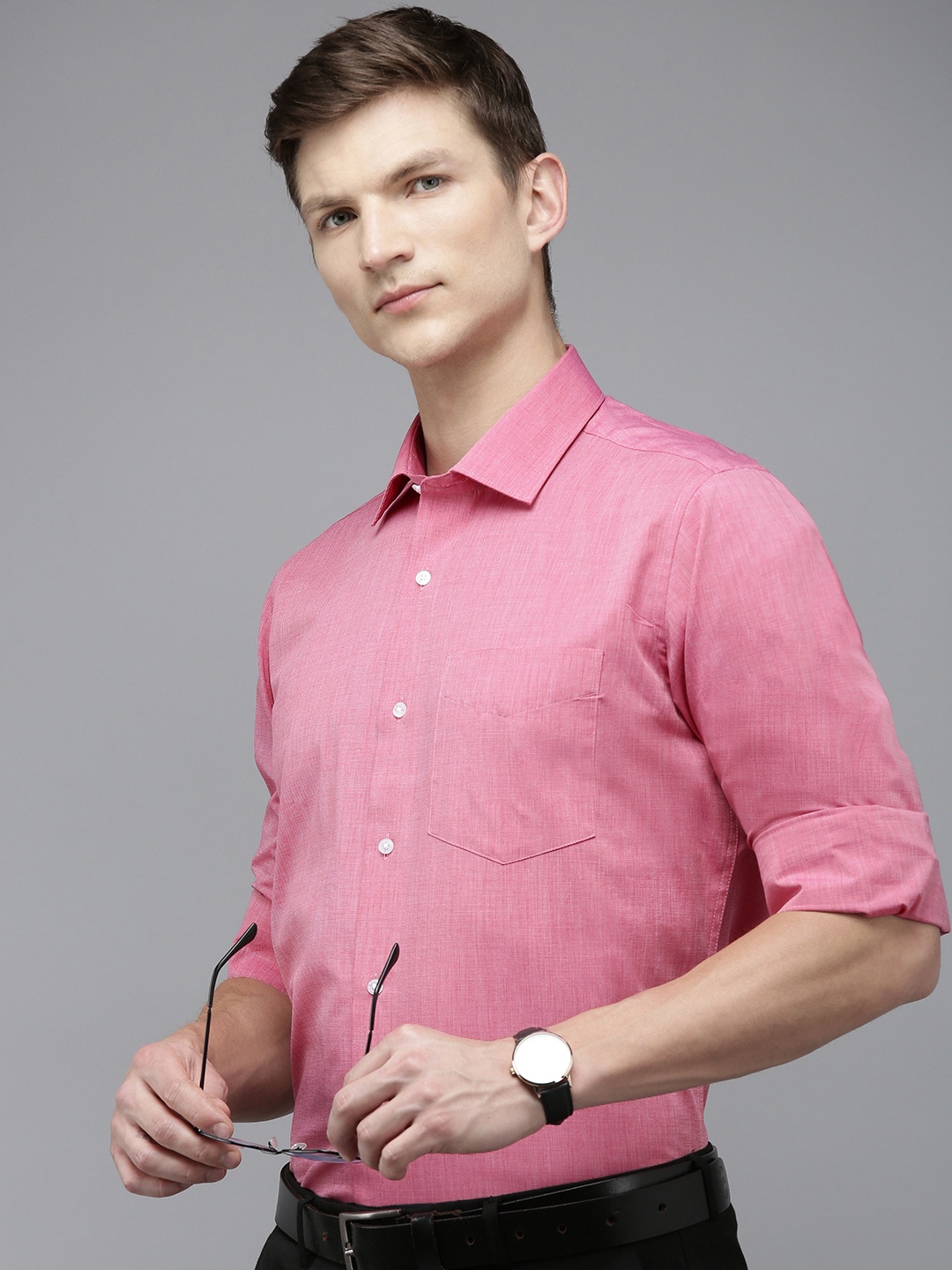 

Van Heusen Pure Cotton Formal Shirt, Pink