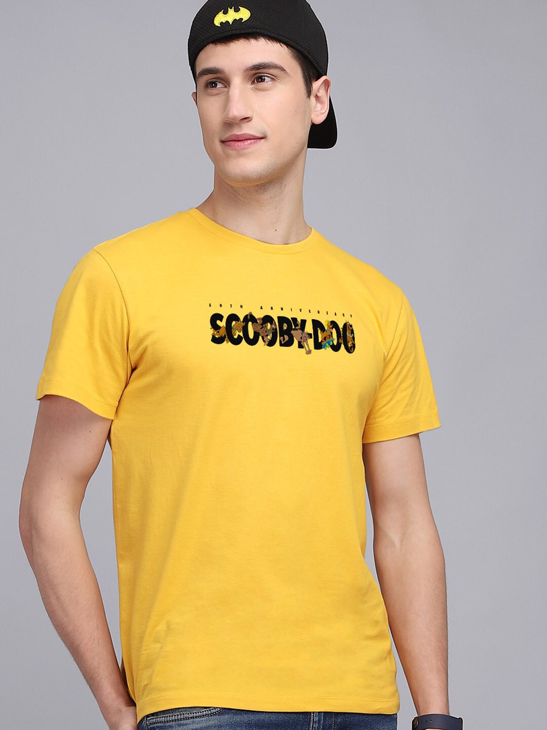 

Free Authority Scooby Doo Printed Tshirt For Men, Yellow