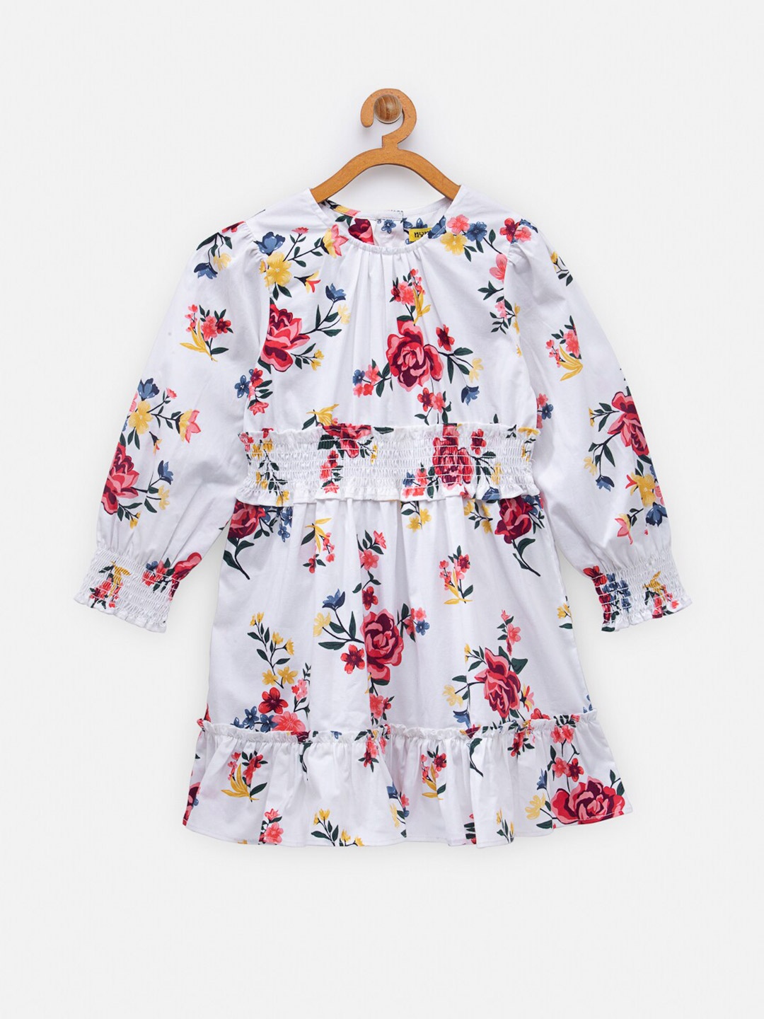 

NYNSH Cotton Floral Dress, White