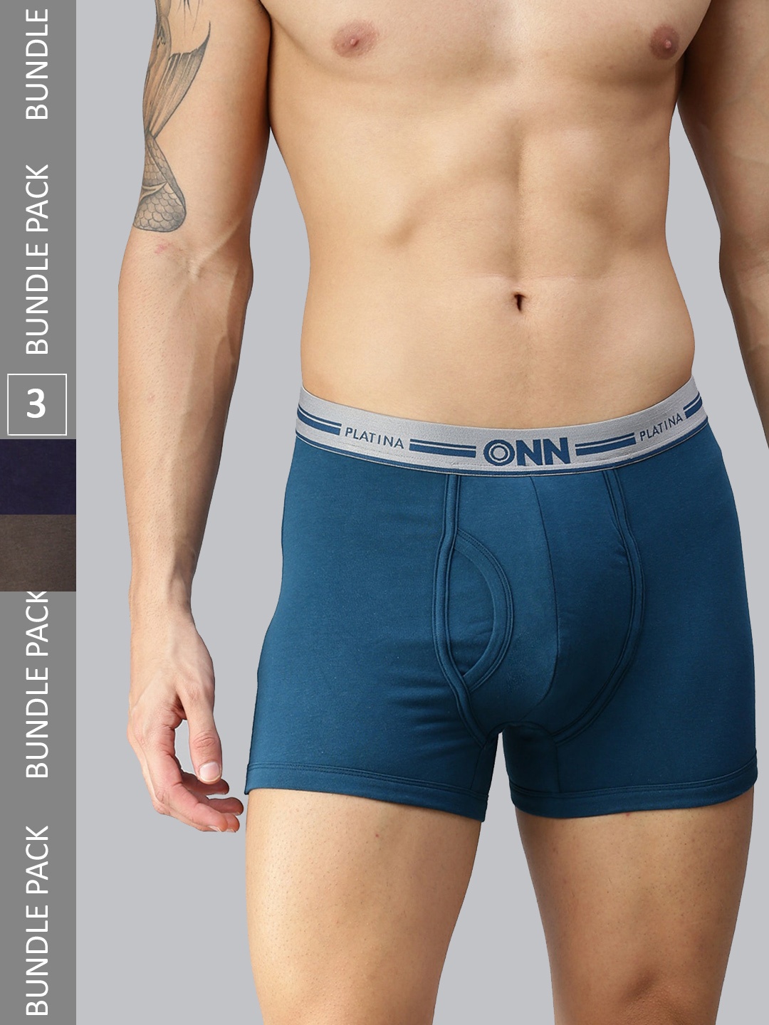 

ONN Men Pack Of 2 Trunks ONN_OP_974, Grey