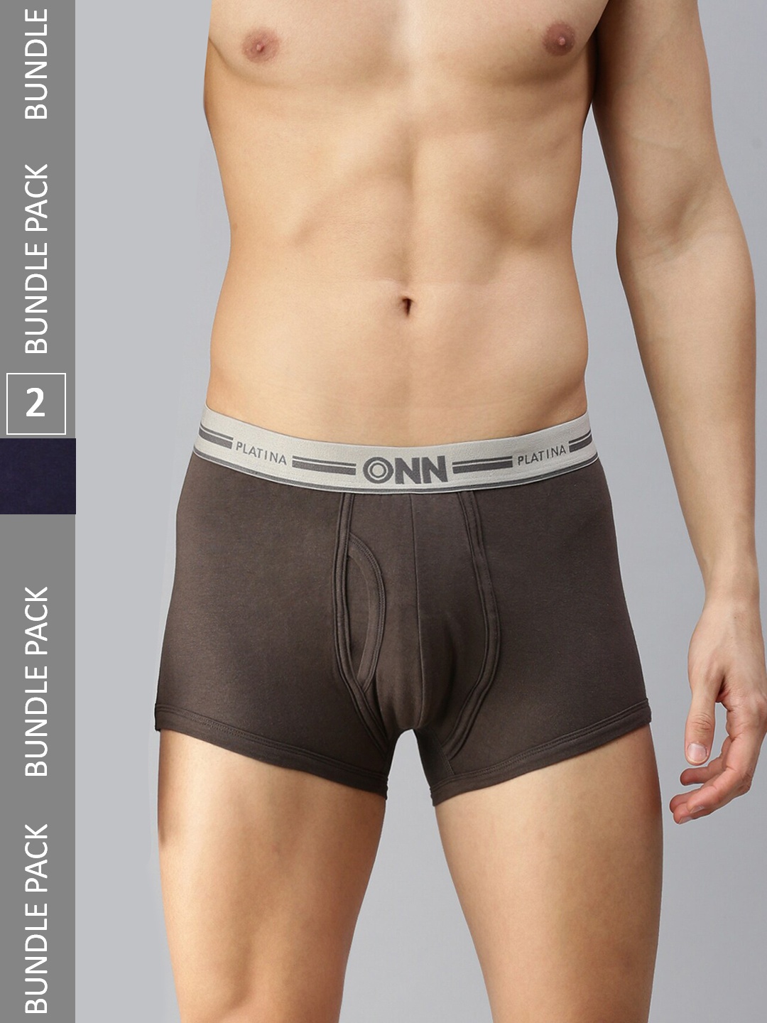 

ONN Men Pack Of 2 Trunks ONN_OP_973_NB_MOS_2pc, Brown